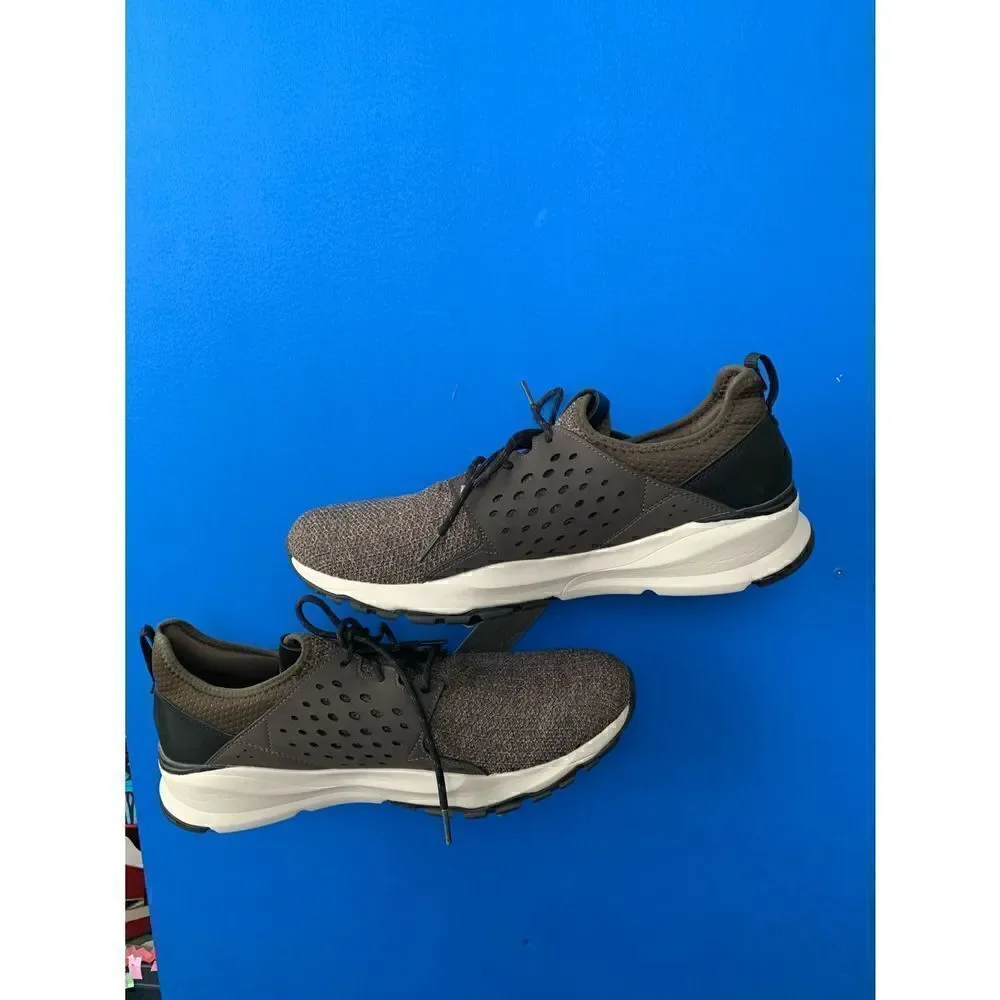 SKECHERS, MEN'S BROWN TEXTILE MEMORY FOAM ATHLETIC SHOE, SIZE 14